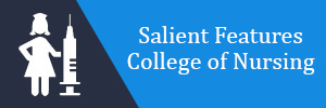 Features of college of nursing